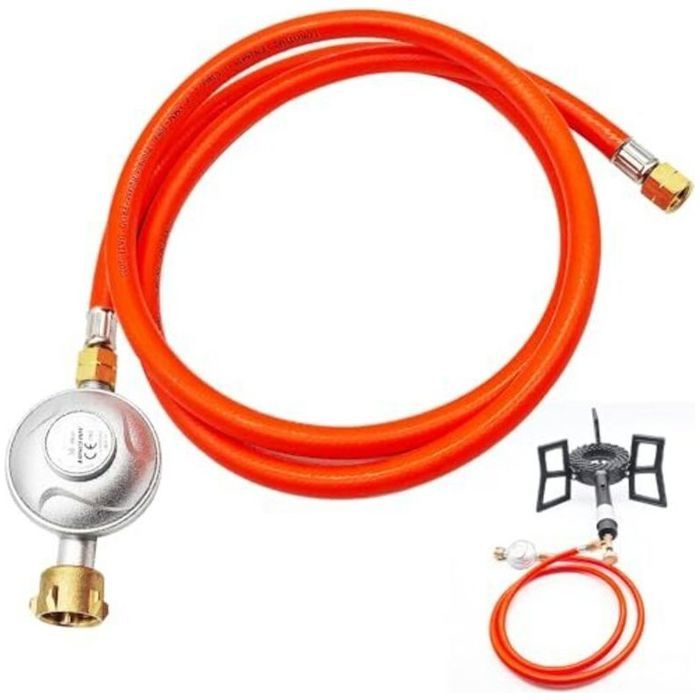 Détendeur propane 50 mbar – tuyau 15 m – barbecue camping