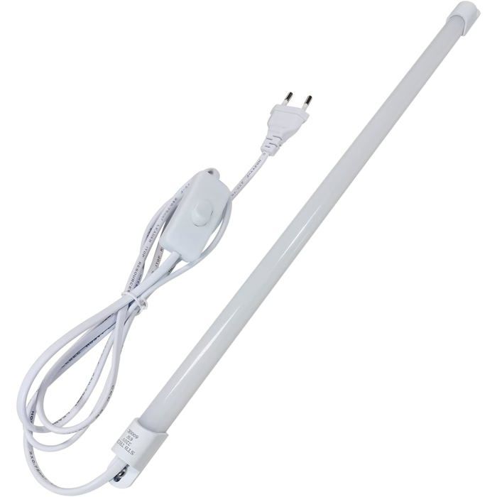 Lampe sous meuble cuisine 43cm Lampe de Plac Réglette LED 6W lumière blanche 6000K 500lm dArmoire Barre lumineus LAMPE A POSER