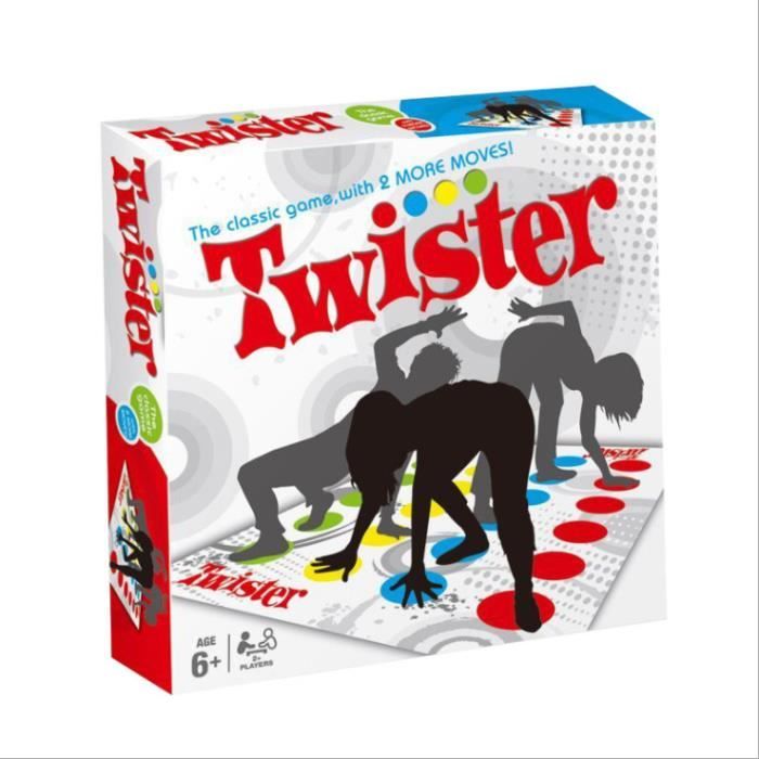 Twister - Jeu de societe Twister - Jeu d'adresse rigolo
