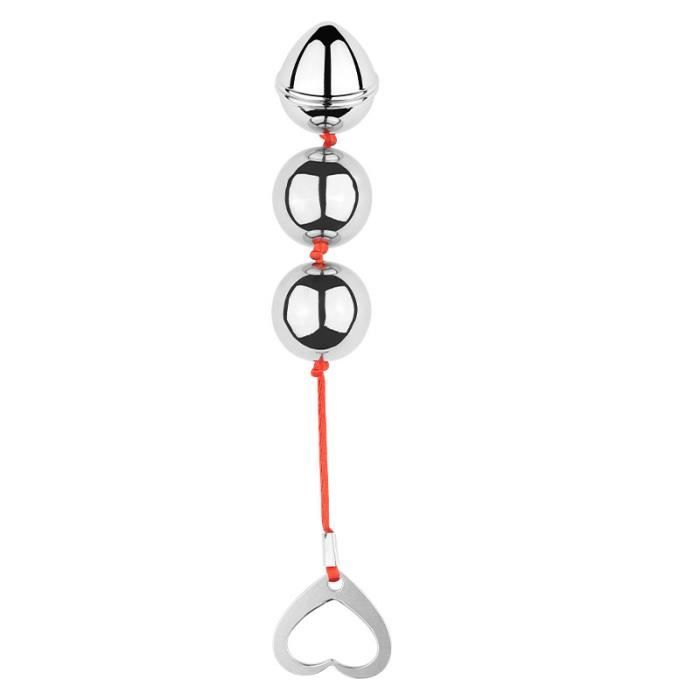 3 balles (30mm) - Perles anales en mtal, Plug Anal, orgasme, Massage  vaginal, jeu, anneau de traction, jouet - Cdiscount Boutique Erotique