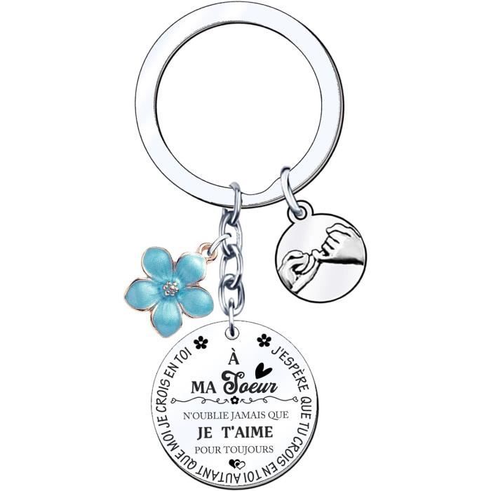 Cadeau Soeur Noel Porte Clef Soeur De Coeur Porte Clef Amour Soeur Ma Soeur De Coeur Pour