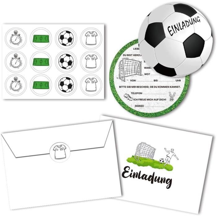 Lot De 32 Cartes D'Invitation D'Anniversaire Avec Enveloppes Motif