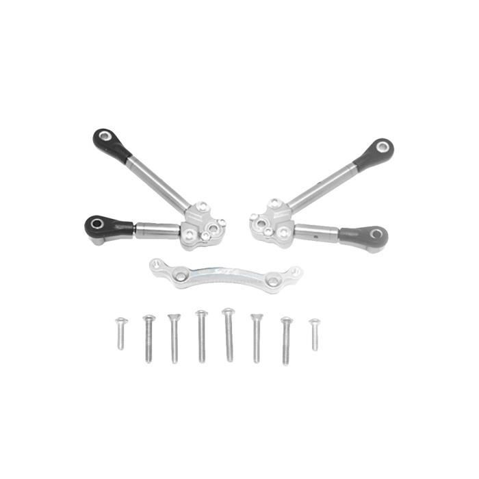 Amortisseur Avant GPM Pour Traxxas Rustler VXL - Aluminium, Réglable - Réf RUS087F - Neuf
