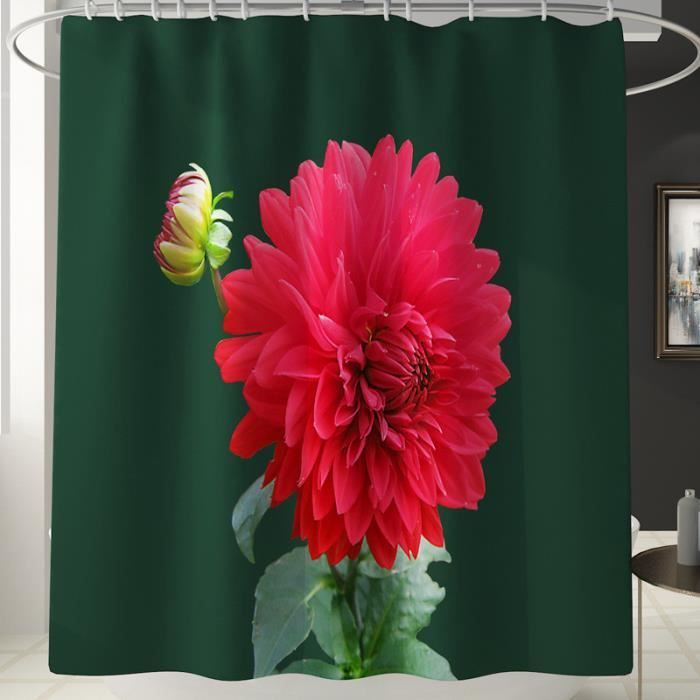 Inshere Rideau De Douche Avec 12 Crochets – Motif 'Get Naked' Blanc – Doublé – Déco Salle De Bain Humoristique