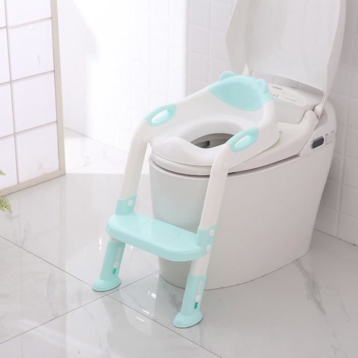 Toilette Bebe Enfant Petit Pot Siege Escabeau Echelle Chaise De Formation Reglable Bnr5554 Cdiscount Bricolage