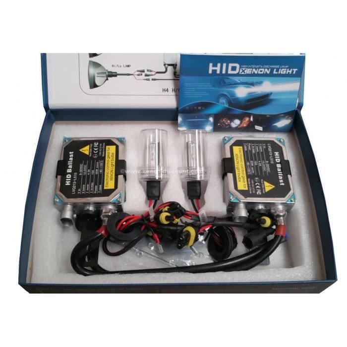 Kit Xenon H1 10000K 35W Big + Veilleuse RGB Offerte