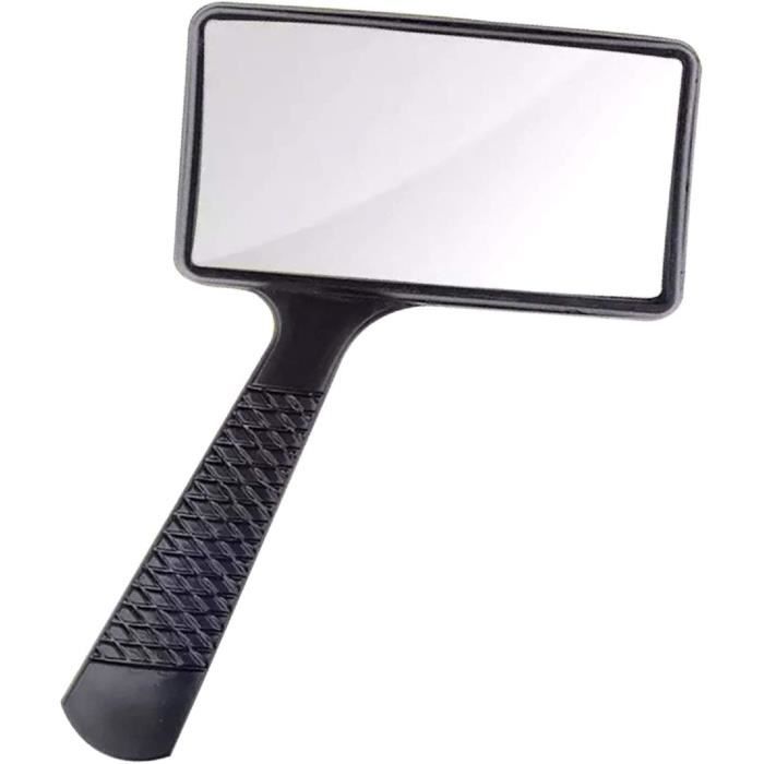 1 loupe de poche rectangulaire grossissante x5 pour la lecture de