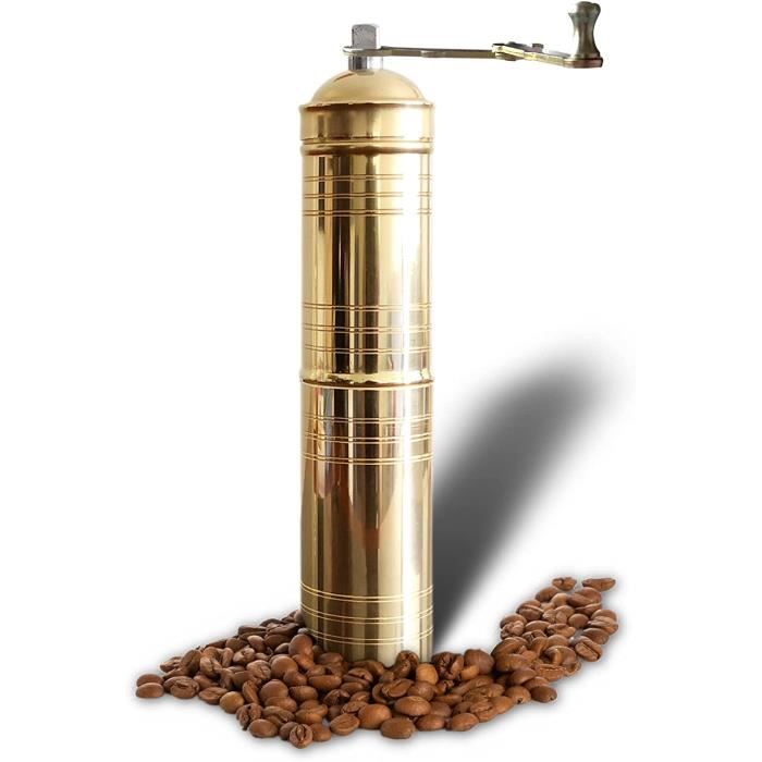 Moulin à café manuel en cuivre 