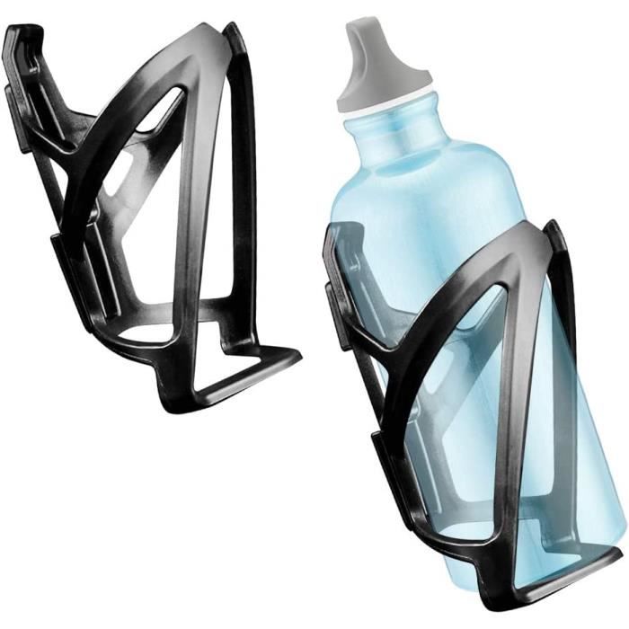 Vélo Accessoire Support Porte-Bidon Vélo Pour Tige De Selle - Adaptateur Réglable VTT Ou Route - Noir Porte Gourde Vtt