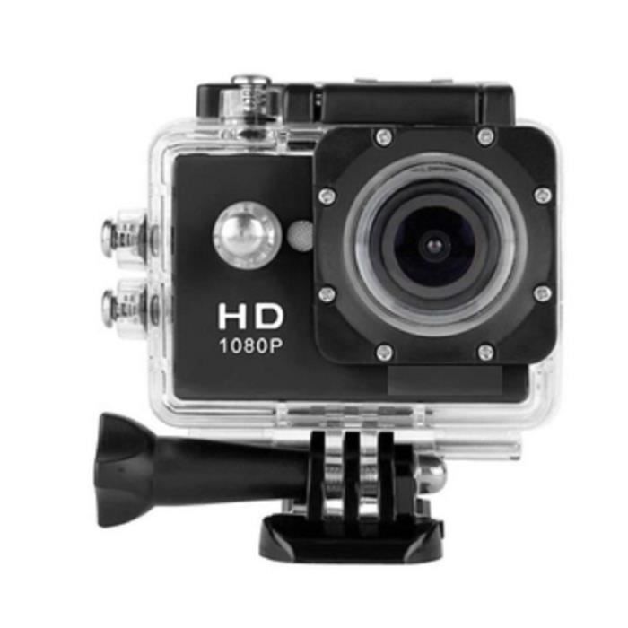 Mini caméra sports hd dv 1080P résistante à l'eau 30m Cdiscount