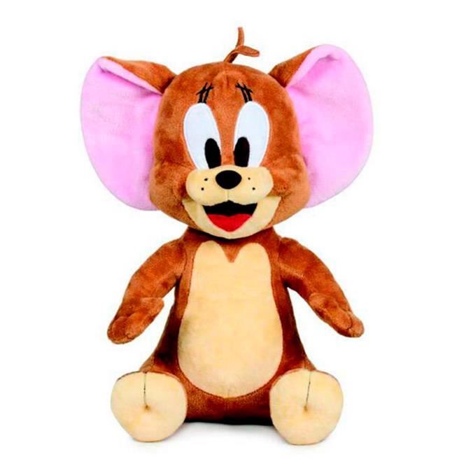 Peluche Tom (Tom Et Jerry) Grise De 20 Cm De Haut - Neuf Dans Son Emballage, Matière Peluche Douce
