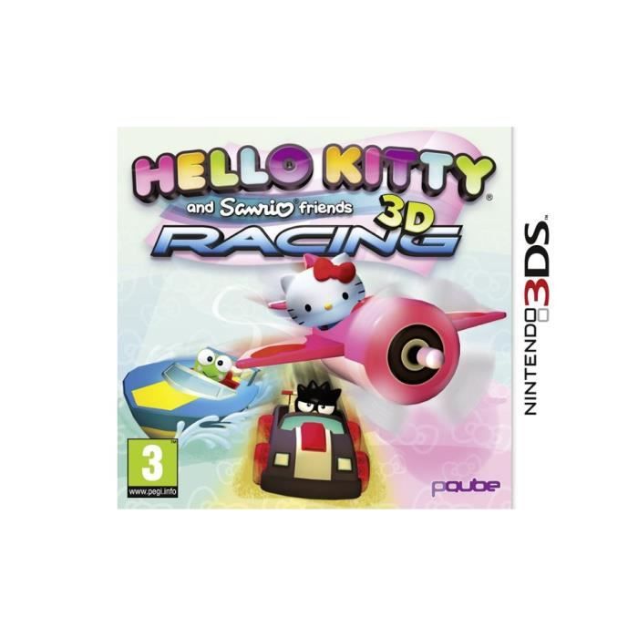 Jeu Nintendo 3DS Hello Kitty And Sanrio Friends 3D Racing