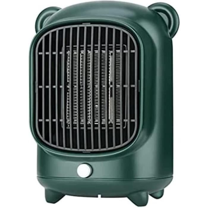 Chauffage D'appoint Sans Fil Sur Batterie 18V - 2 Températures, Rotation 360°, Inclinaison, Ports USB