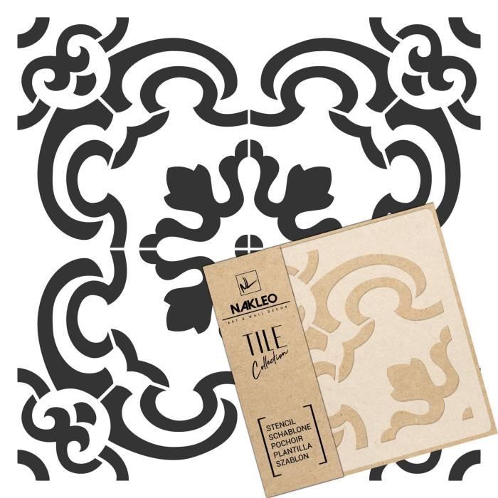 Lot De 4 Pochoirs 'Note De Musique Et Ange' - 15x15 Cm, Plastique PET - Pour Peinture Murale, Meubles, DIY