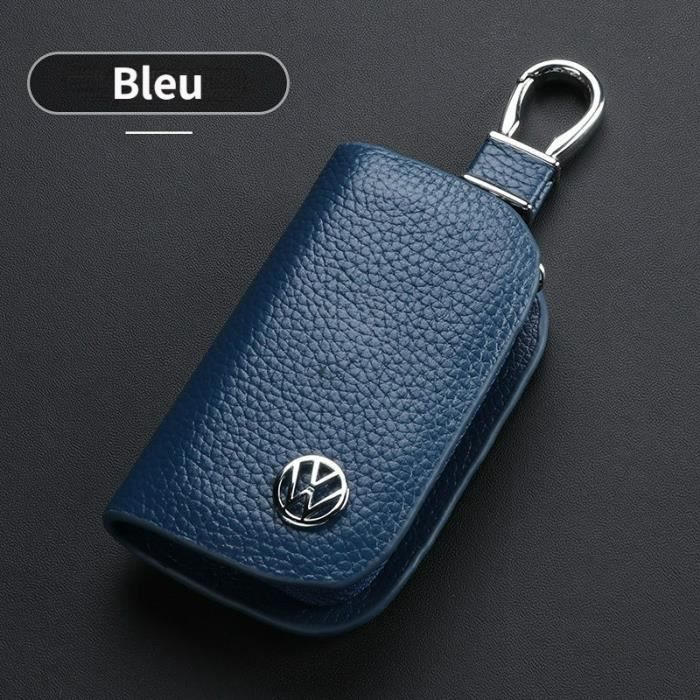 Porte clé logo porsche cuir bleu - Cdiscount Bagagerie - Maroquinerie
