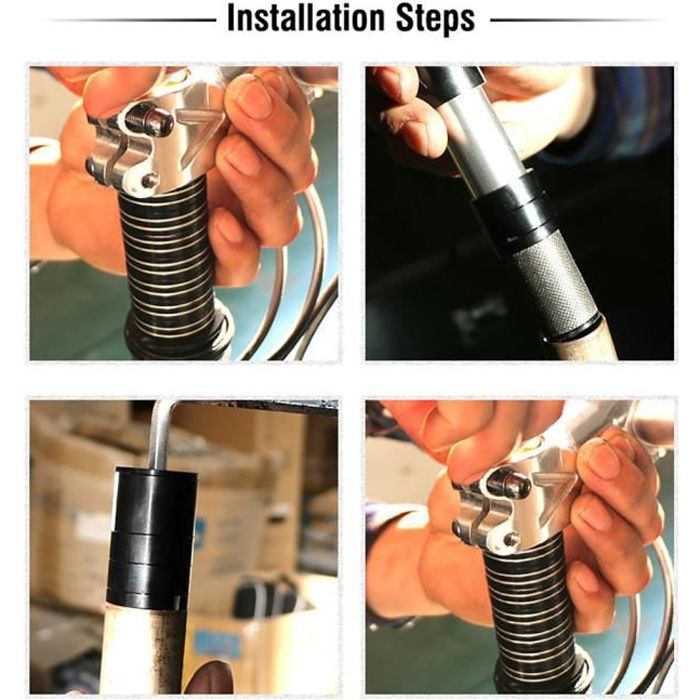 Rallonge Potence Vélo 180mm - Extender Guidon Raiser Adaptateur Vélo Alomejor - Hauteur Réglable