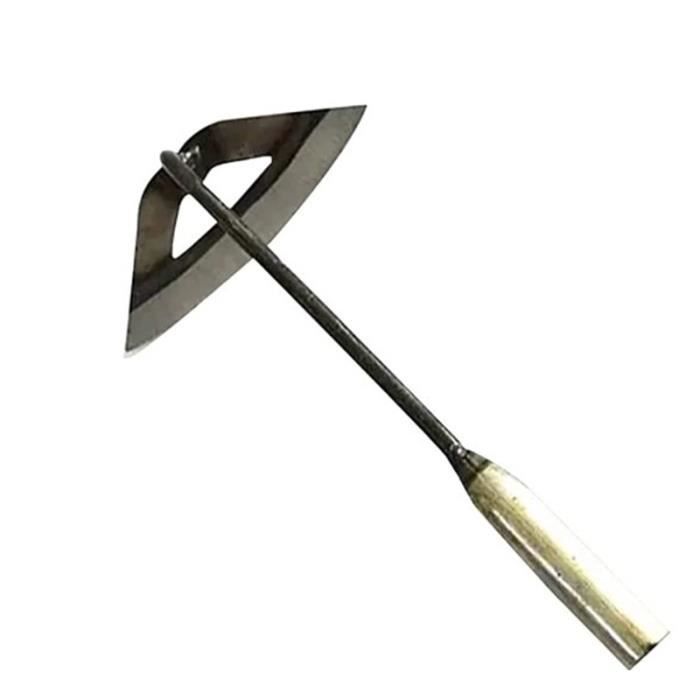 Râteau Désherbage 6 Dents Acier Manganèse - Multifonction Jardin Sans Manche