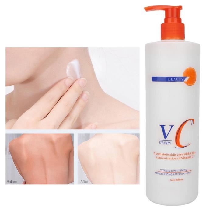 Qiilu lotion hydratante pour le corps Disaar Vitamin C Skin Brightening