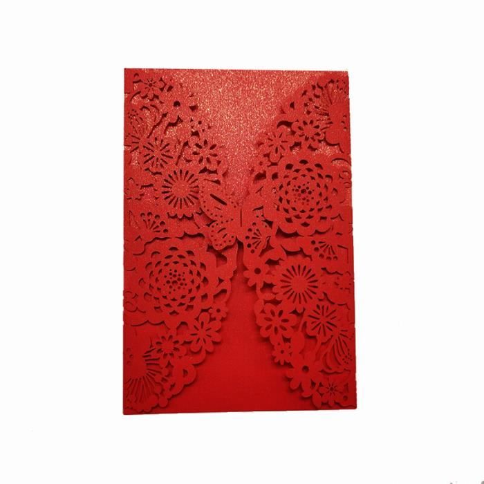 25 Cartes D'invitation De Mariage Vintage Dentelle - Avec Enveloppes Et Rubans, Papier Imprimable, Pour Fiançailles, Anniversaire, Douche Nuptiale