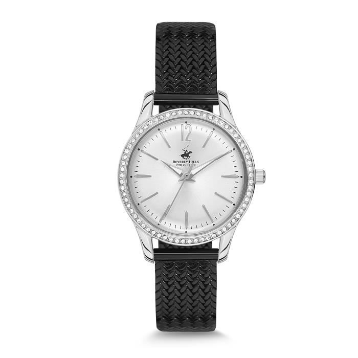 Montre Beverly Hills Polo Club BBH2101-01 - Montre pour Femme 32mm Métal argent Argent