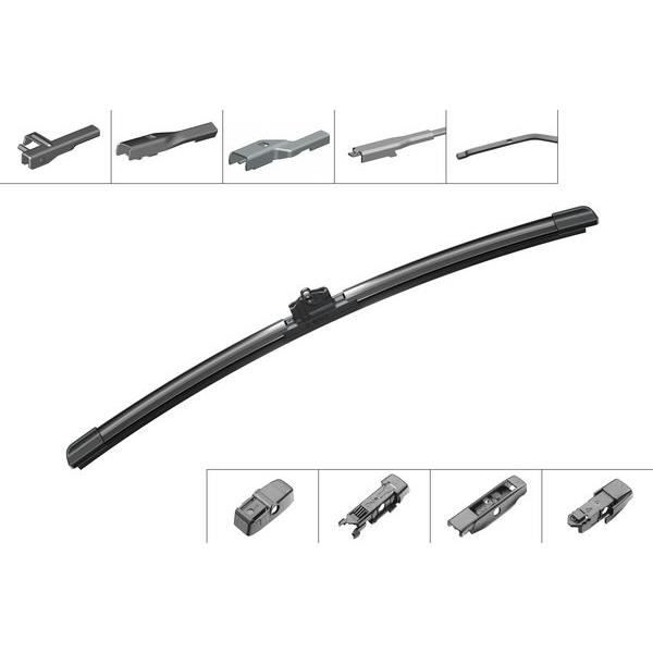 1 balai avant Bosch AP23U Balai dessuie-glace plat universel Aerotwin