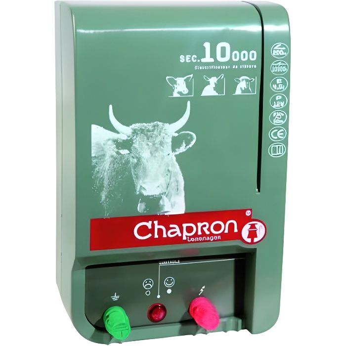 Mouton,#TBG-9031 1.6 Joules Electrificateur de clôture sur batterie 12V Chien 