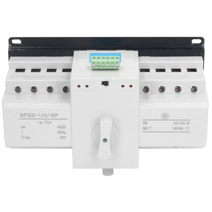Commutateur Transfert Automatique 63A 4P - Double Alimentation, Pour Maison, Bureau, Secours électrique - 8