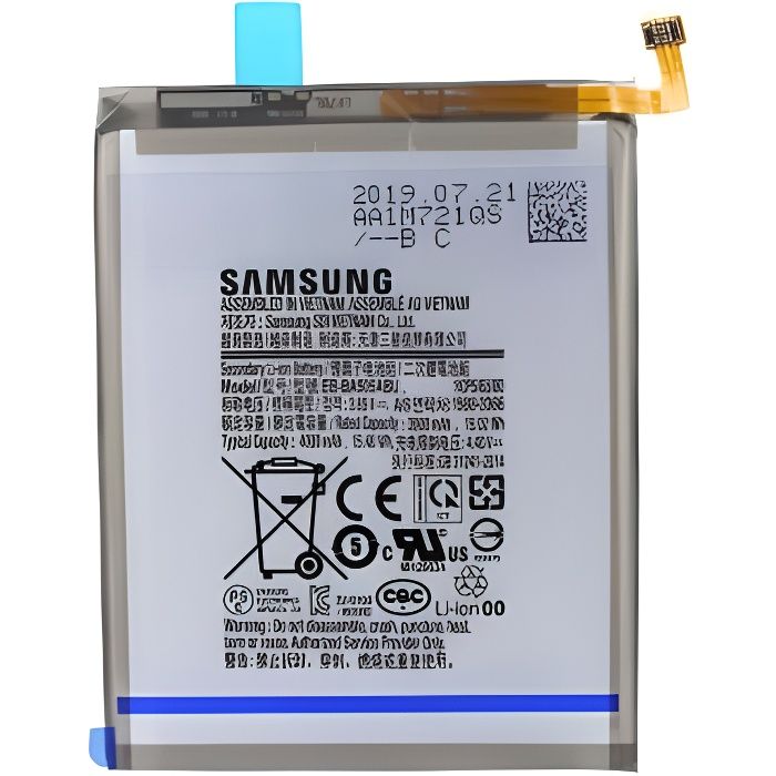 Batterie pour Samsung Galaxy A50 BA505ABE 3900mah