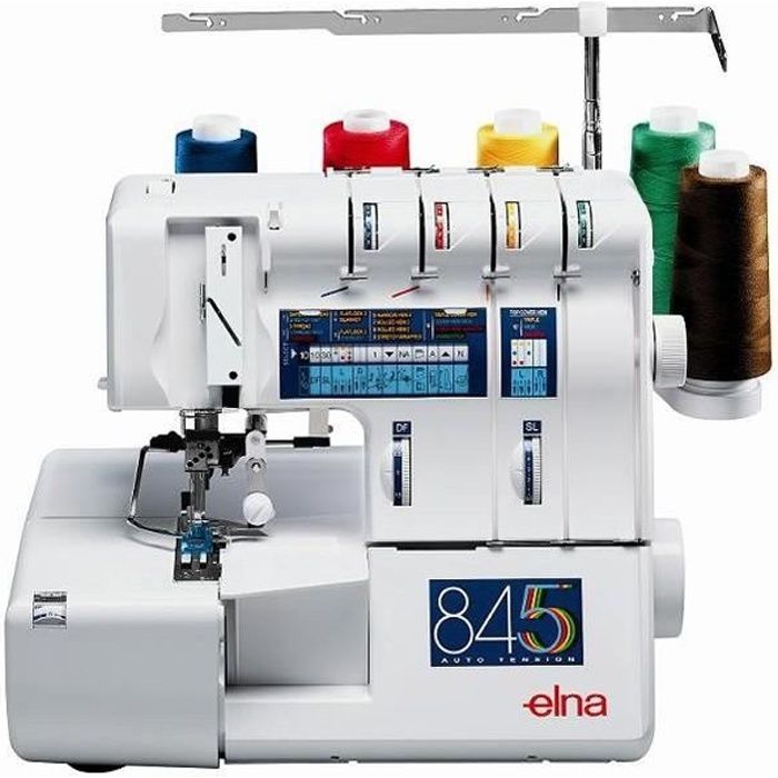 Surjeteuse Recouvreuse ELNA 845 - Garantie 5 ans - Elna