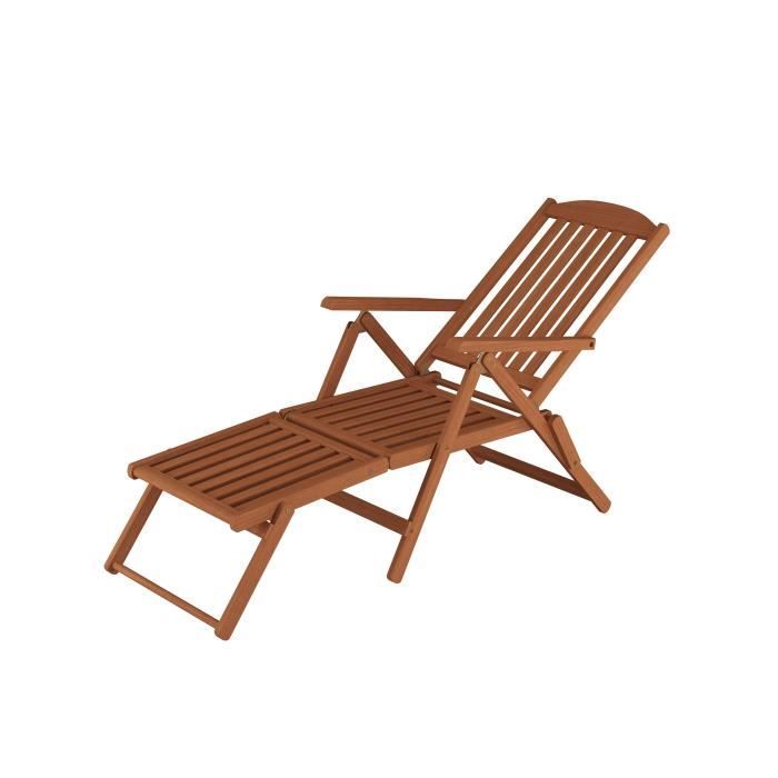 chaise longue de jardin, bain de soleil pliant, mobilier de jardin, accessoires en option v-10-200 [modèle base]