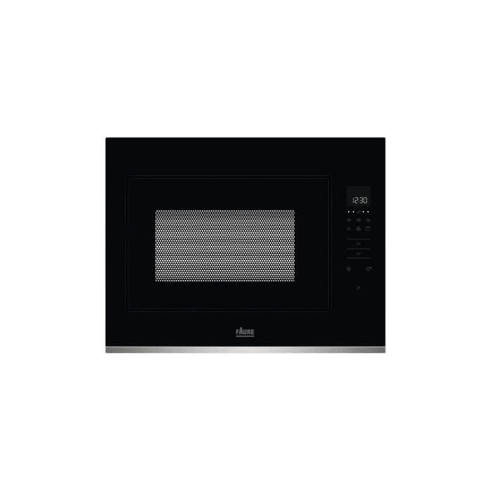 Four micro-ondes grill intégrable FAURE - MO INT 26L 900W GRIL 800W PLAT EAU 32,5CM INOX