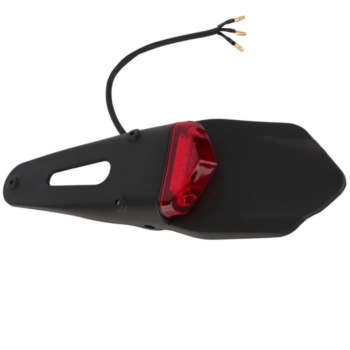 Moto LED Frein Rond Clignotant Arrêt Feux Arrière Réflecteurs