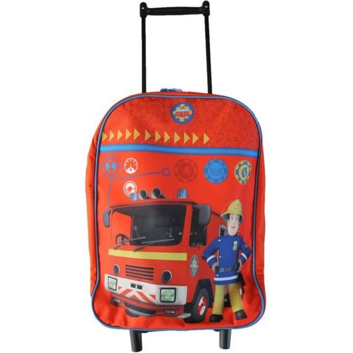 Cartable a roulette sam le pompier outlet