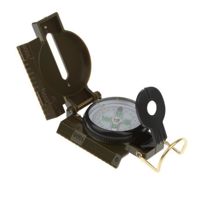 Boussole Pour Bâtons De Randonnée - Précise, Poignée Ronde En Alliage Aluminium - Accessoire Camping, Montagne - 12