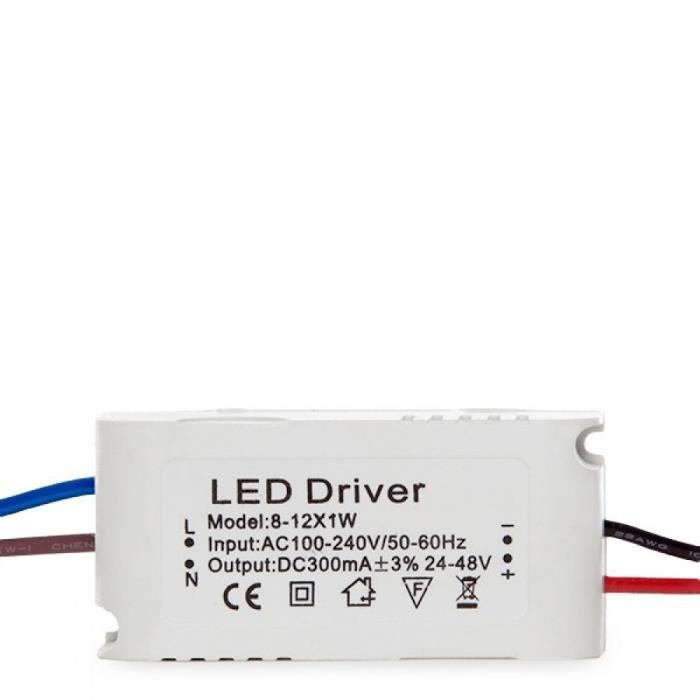 Plafonnier Panneau LED - GREENICE - Driver Dimmable 9W - Classe A ...
