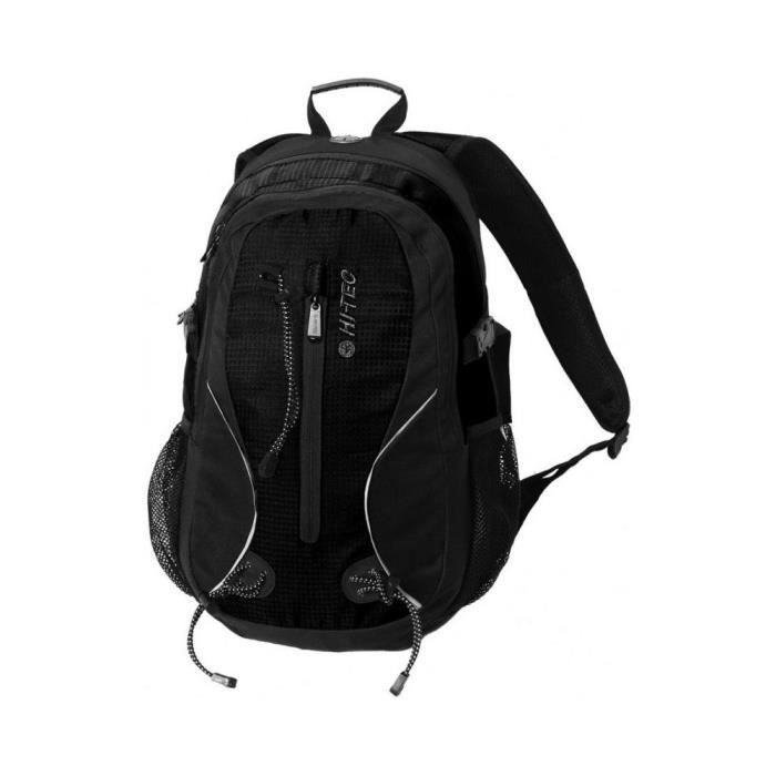 HI-TEC Mandor Sac à dos 20 L Noir - Homme Randonnée & Marche Nordique