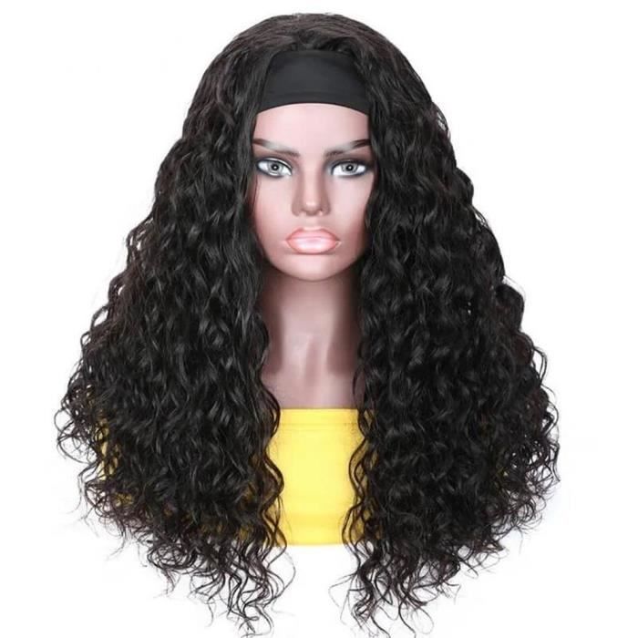 bandeau perruque cheveux naturels