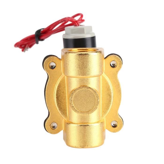 Électrovanne Magnétique BSP 1/4-2 - 12V/24V/220V - Pour Eau, Air, Huile, Gaz - Commande électrique