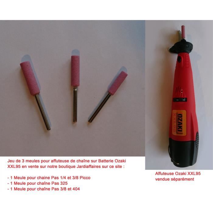 Lot De 2 Meules Diamantées à Double Rangée De 5'125 Mm Pour