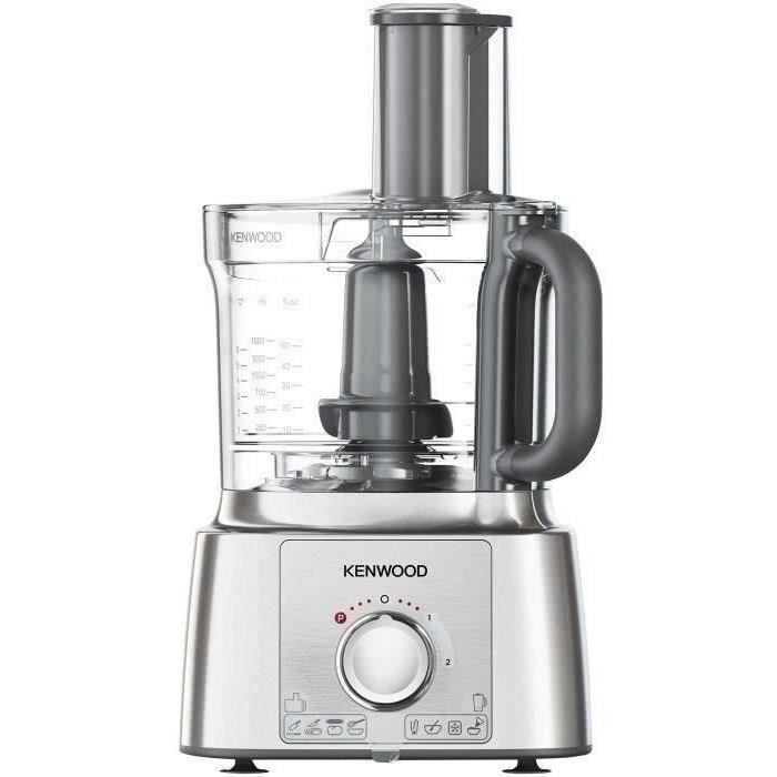 Robot multi compact KENWOOD - Gris - 3L blender 15L