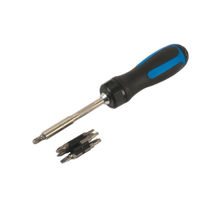 Tournevis porte-embout à cliquet, 11 pcs - 11 pcs | Leroy Merlin Tournevis porte-embout à cliquet, 11 pcs - 11 pcs | Leroy Merlin