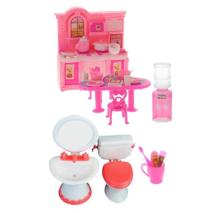 salle à manger barbie