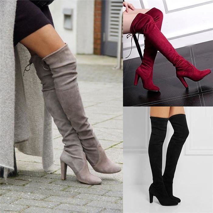 botte cuissarde talon haut