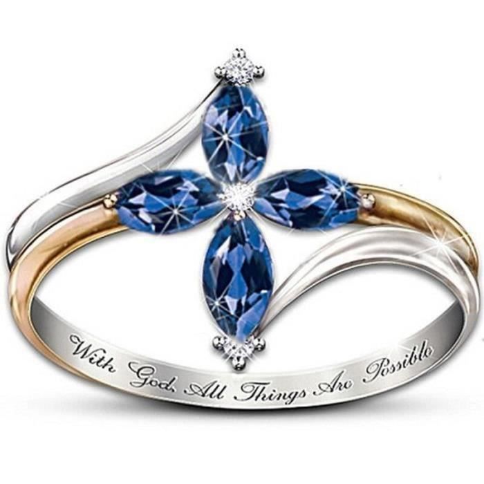 Bague Anneau Plastique Plaqué Or - Motif Fleurs, Abeille Et Fruits - Taille 50