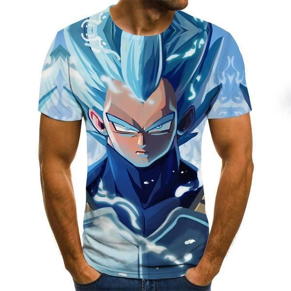 T-shirt Homme Décontracté Imprimé 3D Coiffeur/barbier - Manches Courtes - Taille L - Guztech.store