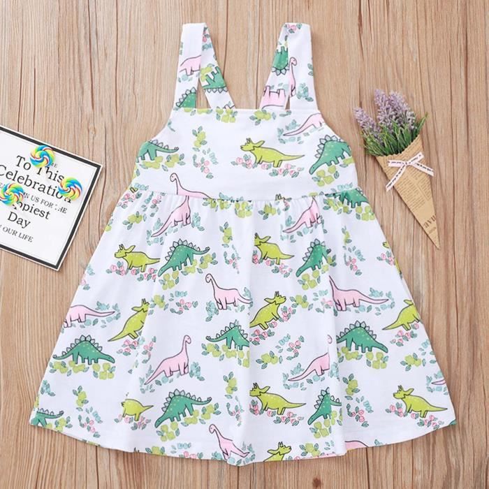 Robe à Bretelles Bébé Taille L - Neuve Avec étiquette, Vêtement Enfant Fille