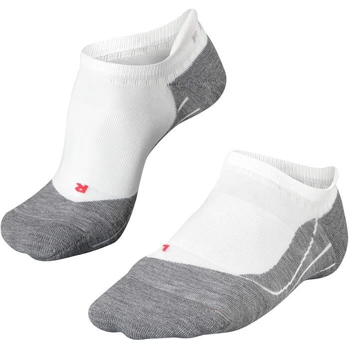 FALKE RU4 Invisible Chaussettes Running Homme Coton Blanc Noir Plus De Couleurs Invisibles Semelle Peluche Fines Renforcées Respirantes Séchage Rapide Anti Ampoules 1 Paire