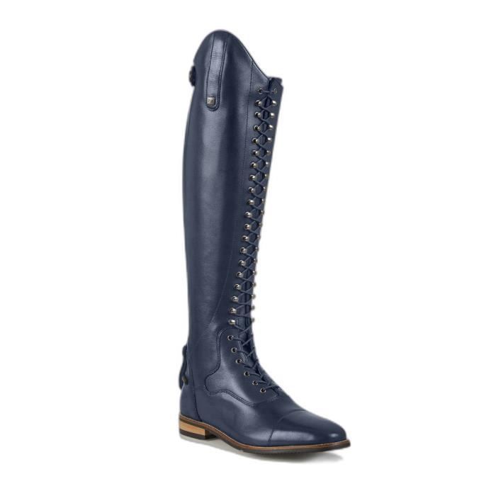 Bottes Cavalières Femme Mollets Larges – Bottes D'Équitation Plates Élégantes, Style Chevalier Chic Confortable Toute Saison