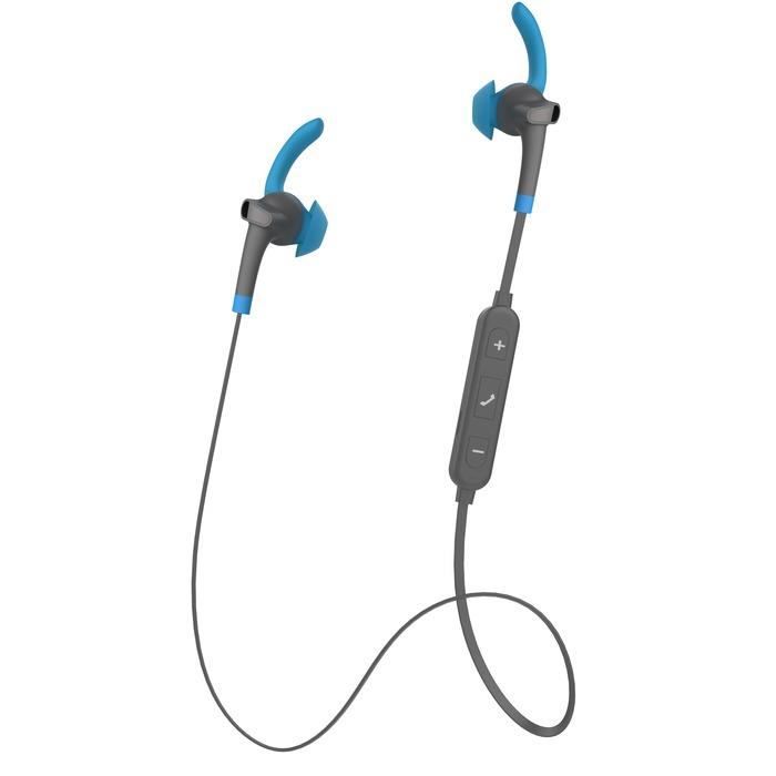 MUVIT Kit Piéton Intras Sport Stereo sans fil - Bleu