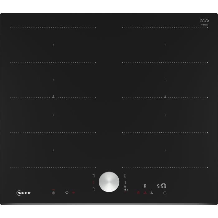 Table induction NEFF - 4 foyers - L59 x P52 cm - T66FTX4L0